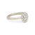 Marquise Diamond Ring in White Gold with Detailing Front View