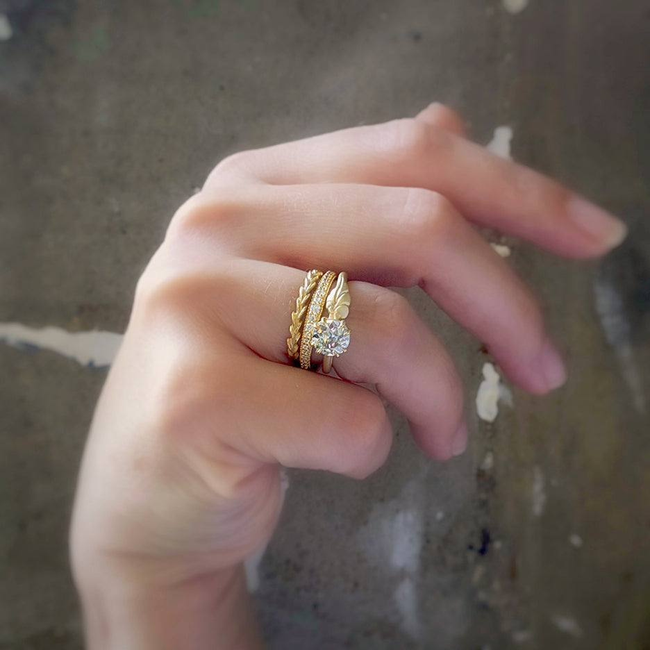 Balsam Engagement Ring(LC8168)- 1.03ct Old European Cut Diamond