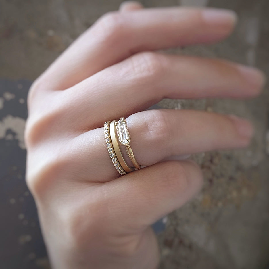 Gold Ring Non Traditional Stones For Engagement Rings For Him