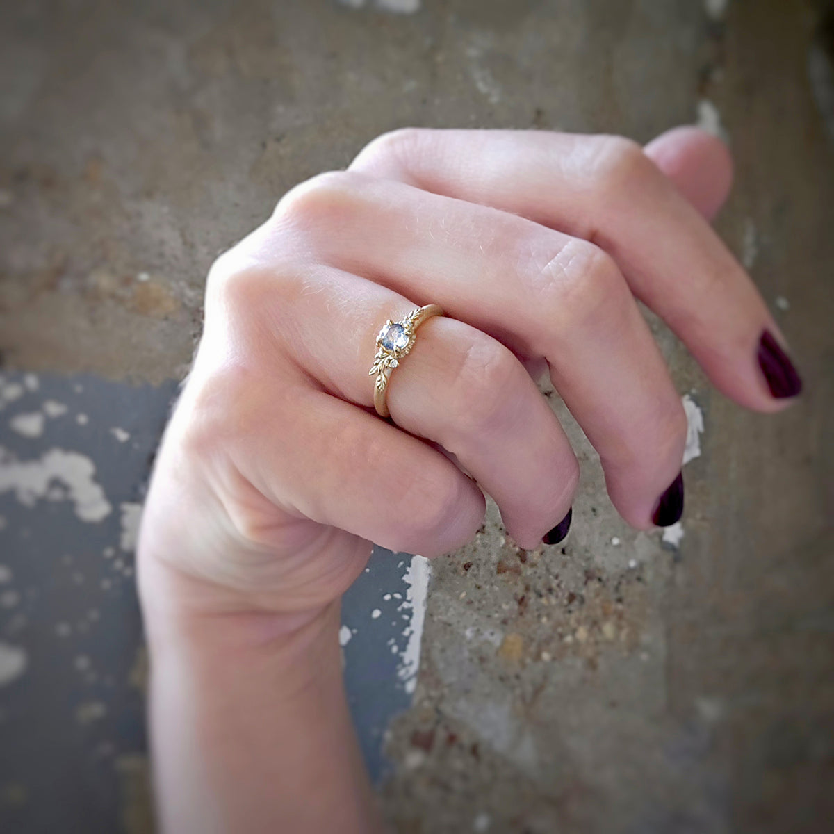 Wood Nymph Daphne Cherie - Salt and Pepper Diamond