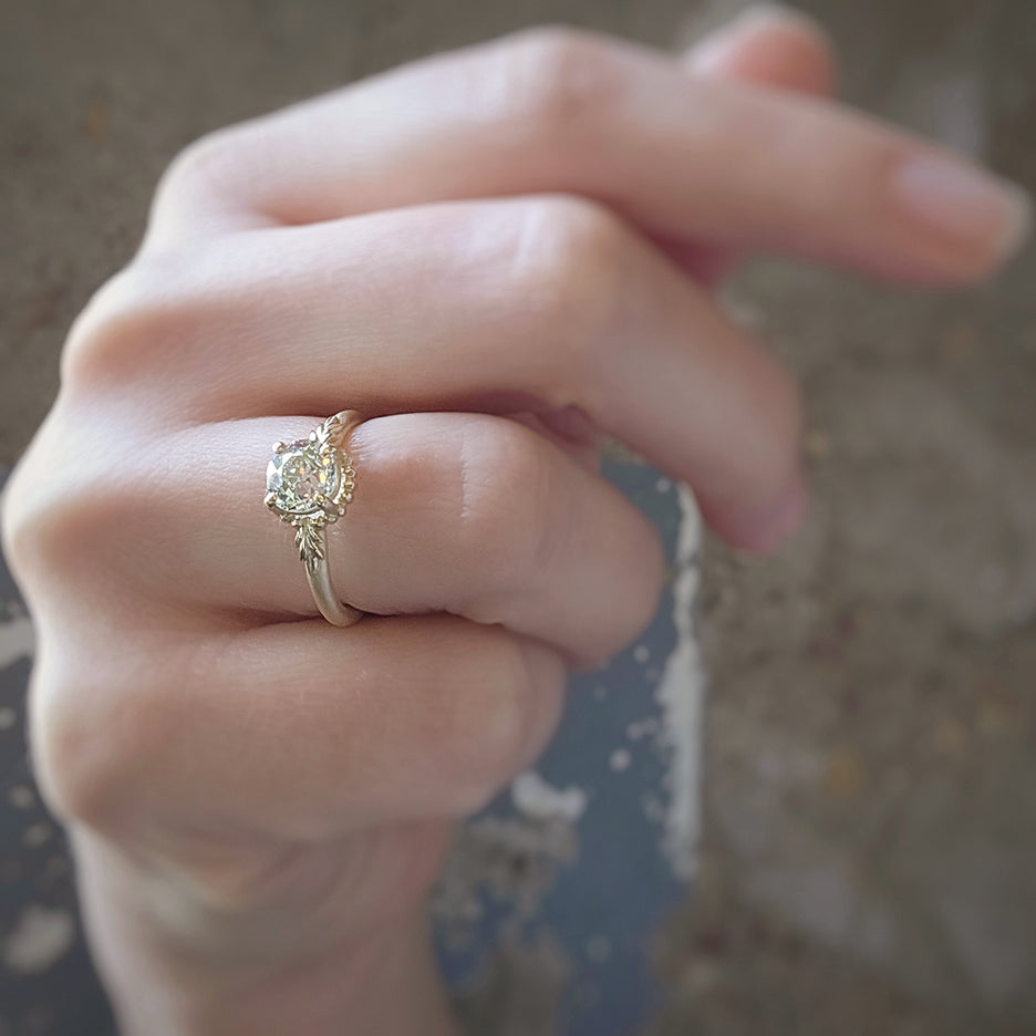 Lignum Vitae Diamond Engagement Ring, Diamond Wood Ring, Wood Engagement  Ring, Womens Wedding Band. - Etsy