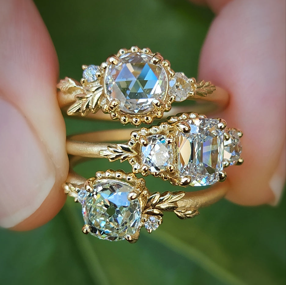2.00Ct Emerald Cut Solitaire Engagement Ring – Amavida Jewelry
