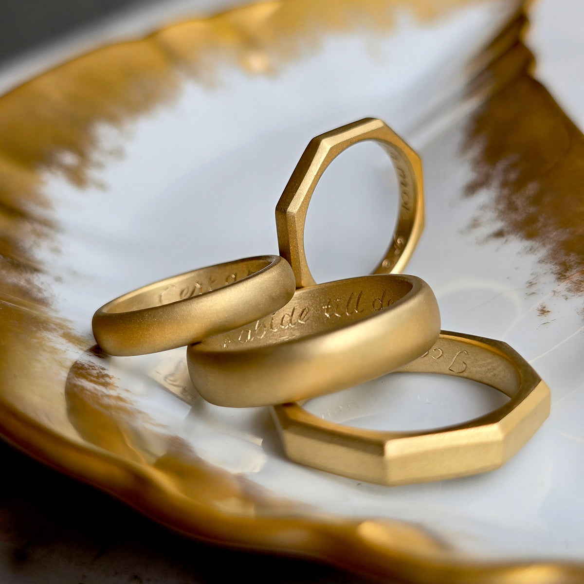 Posy Ring - Octagon 3mm