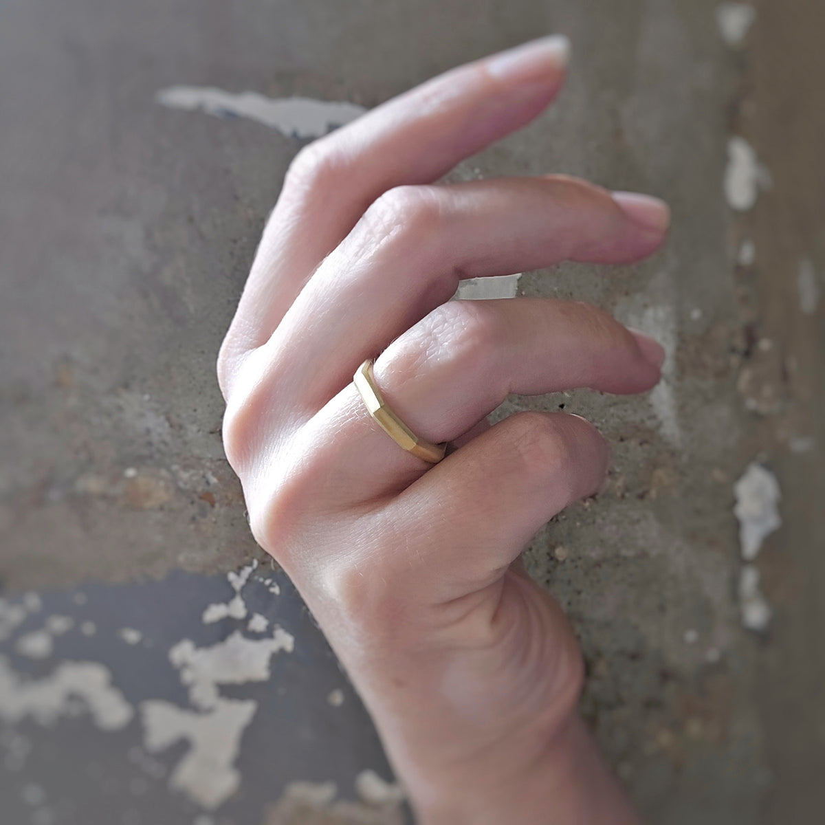 Posy Ring - Octagon 3mm