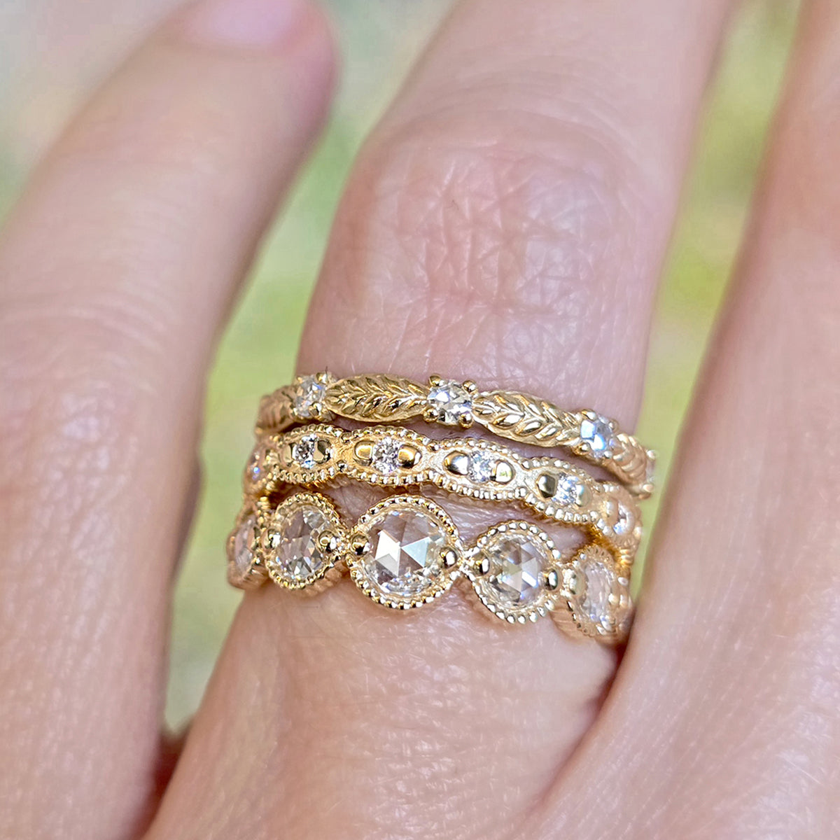 Evergreen Single Cut Eternity Band
