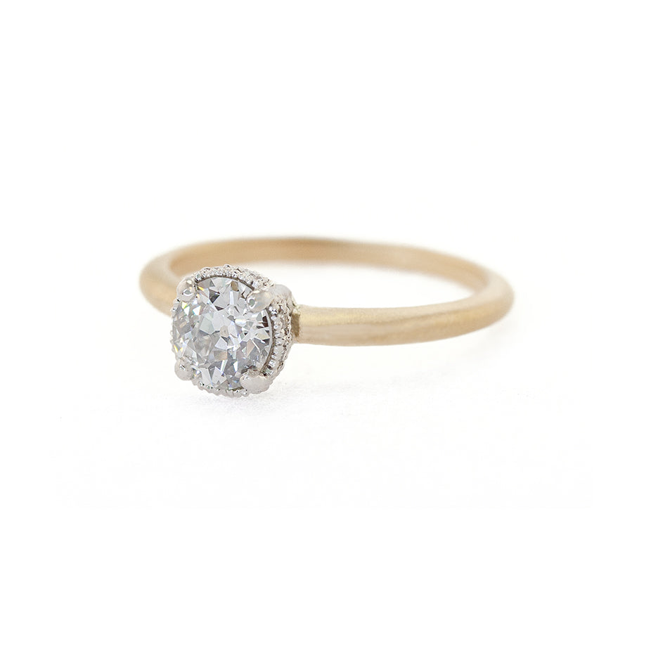 Vatche Royal Crown 6-Prong Channel Set Engagement Ring | 120 - Seattle  Diamonds